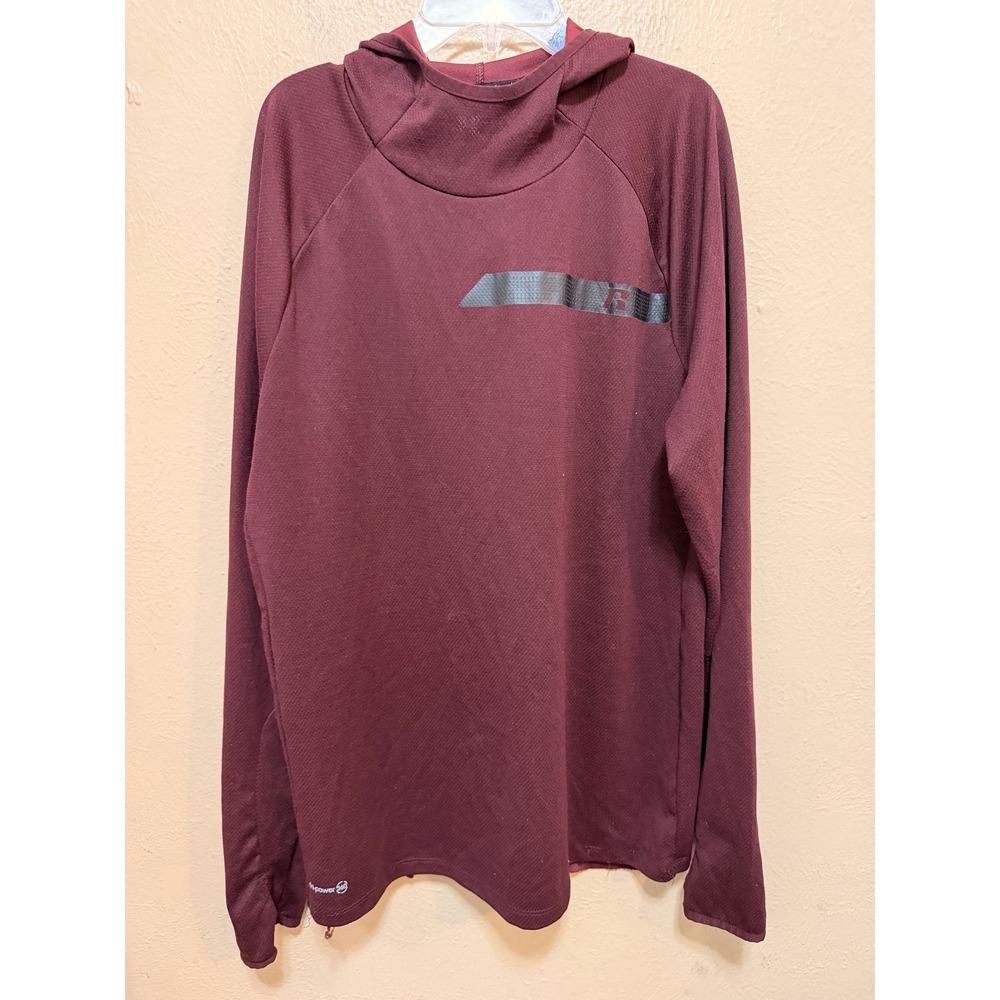 Russell Mens‎ Dri-Power 360 Training Fit Hoodie Wine Maroon RM38227 Size Large